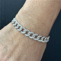 Bracciale Mirco Visconti Donna in Oro bianco Diamante 3.24 Ct Z710/20 - Z710/20